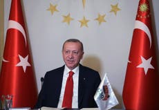 Erdogan says Turkey's place is in Europe before EU summit