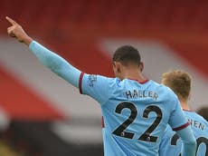 Haller goal sees West Ham condemn bottom Sheff United to another loss