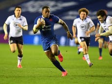 Vakatawa strikes as France bring Scotland’s winning streak to an end