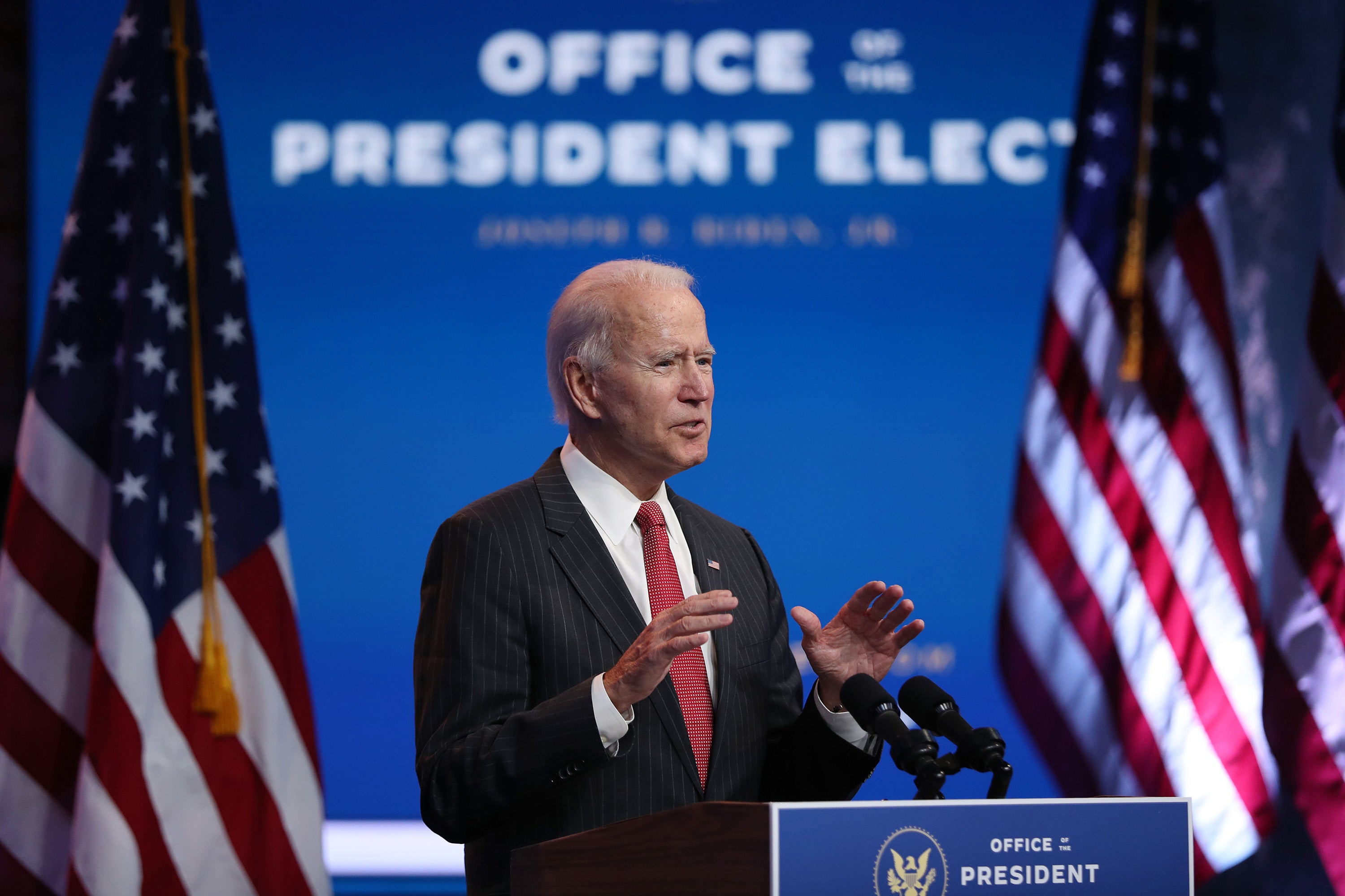Joe Biden will be officially sworn in as president on January 20th
