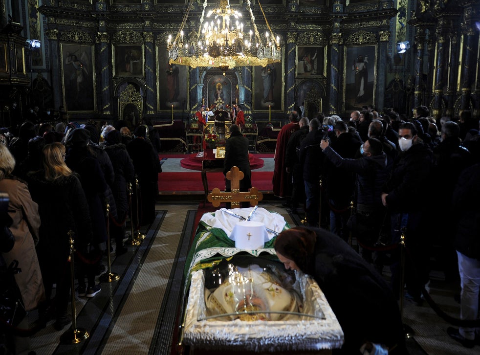 SERBIA PATRIARCA FUNERAL
