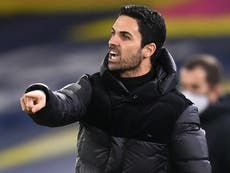 Arteta’s scathing reaction to Pepe’s red card in draw versus Leeds 