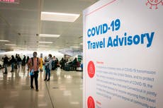 Two million people took flights over weekend despite Covid warnings