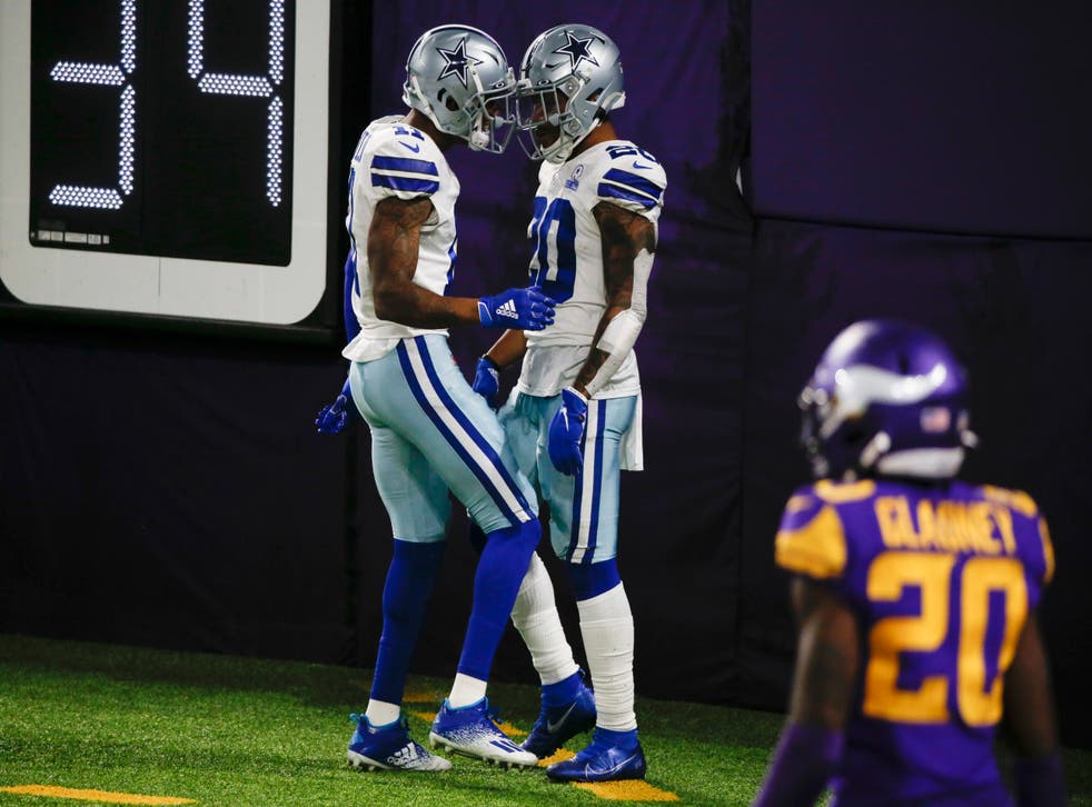<p>Dalton comandó una ofensiva de 11 jugadas y 66 yardas en la recta final, en la que concretó una cuarta oportunidad con un pase a Amari Cooper en la yarda 19.</p>