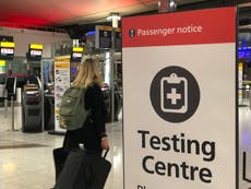 Travel quarantine to be cut from 14 to five days – with a quick test