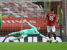 Johnstone questions Fernandes penalty technique after United defeat