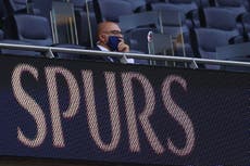 Levy says Covid pandemic ‘could not have come at worse time’ for Spurs