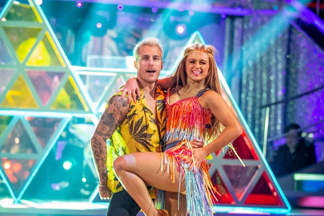 Maisie Smith and Gorka Marquez in Strictly Come Dancing