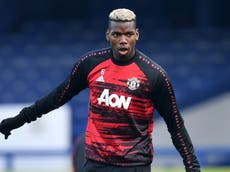 United handed Pogba injury boost ahead of Champions League clash