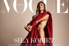 Vogue Poland praised for pro-choice cover in wake of abortion ban