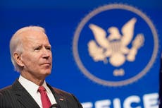 The Latest: Biden names 2 aides to legislative affairs team