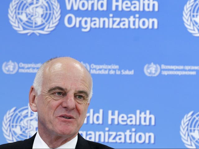 <p>David Nabarro, WHO special envoy for Covid-19</p>