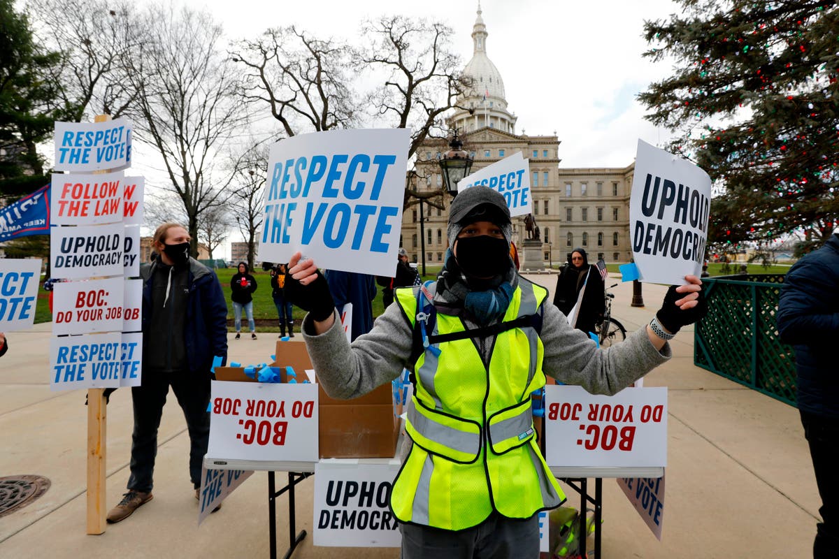 Michigan elections board certifies results from presidential election, sealing Biden’s win in state