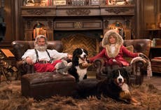 Kurt Russell, Goldie Hawn and Chris Columbus save Christmas