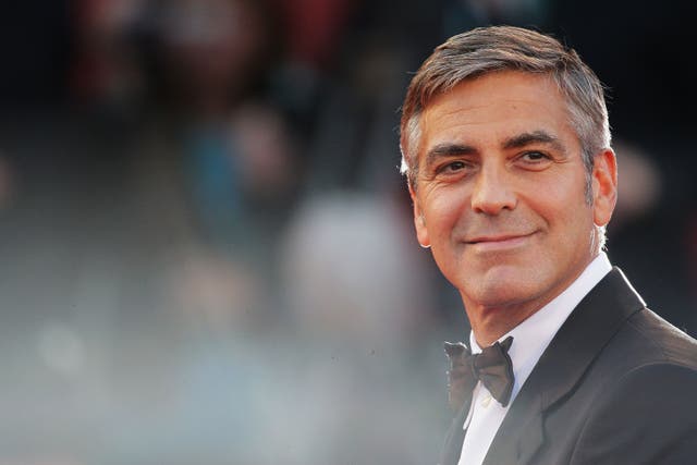 El actor George Clooney