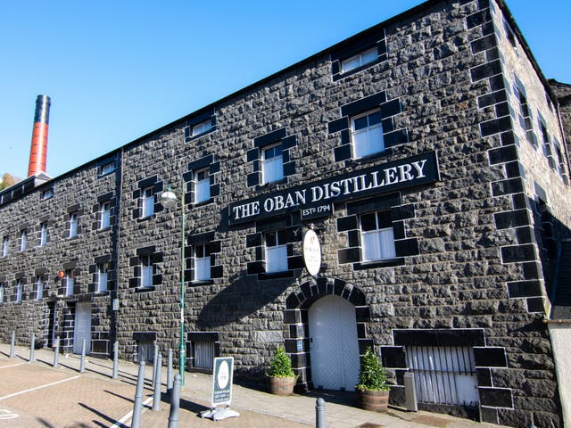 Oban distillery in Argyle is Diageo’s second-smallest whisky distillery