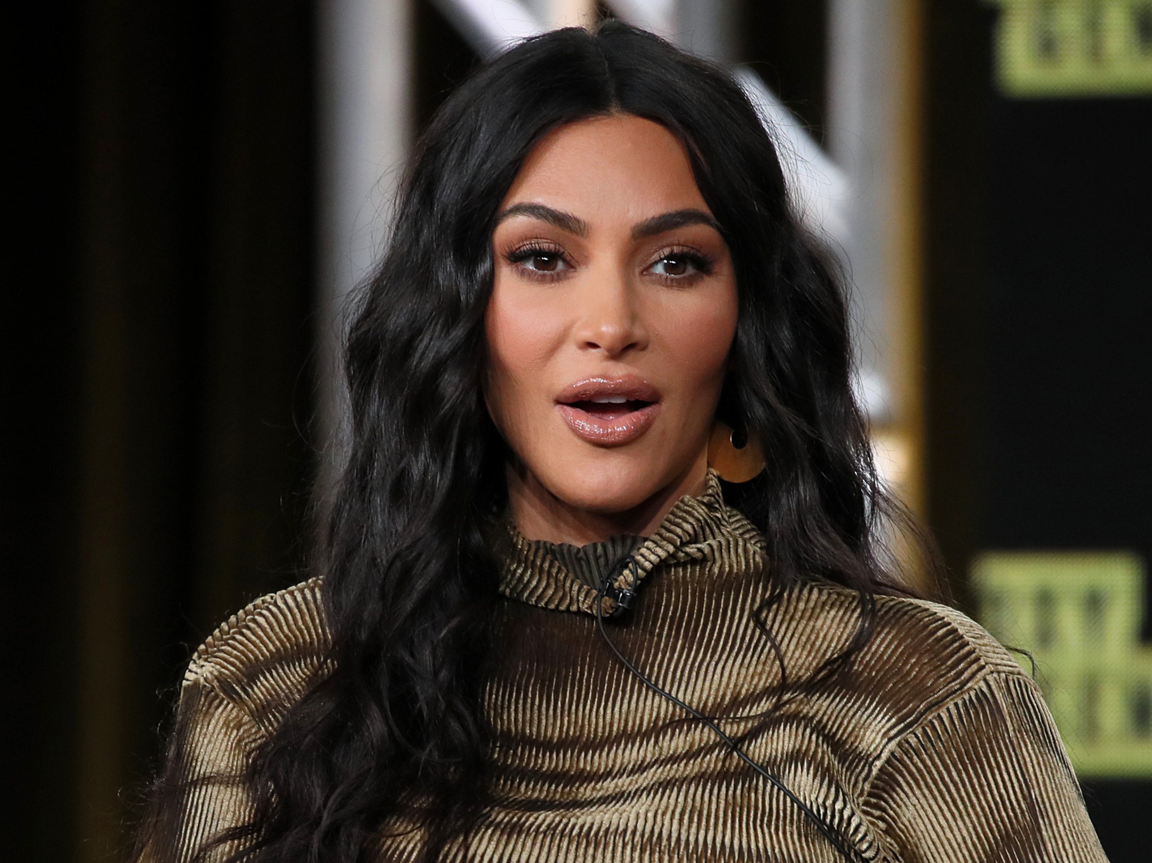Kim Kardashian West discussed the documentary ‘The Justice Project’ on 18 January 2020 in Pasadena, California