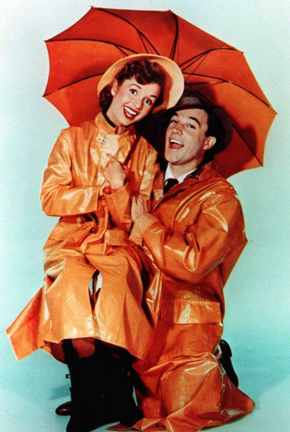 Gene Kelly and Reynolds in Singin’ in the Rain