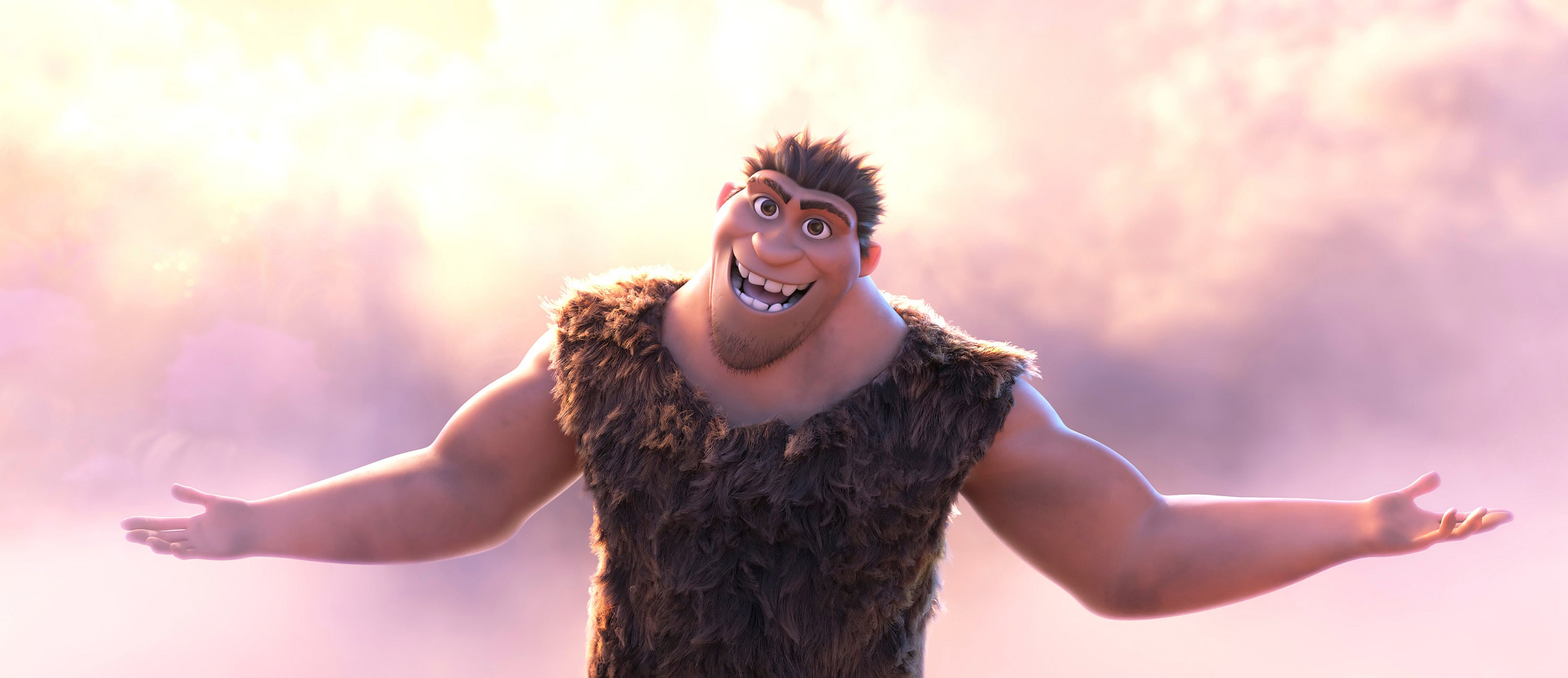 Review: A maximalist family romp in 'The Croods: A New Age” Nicolas Cage  Money Voices Dawn Emma Stone | The Independent