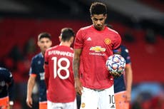 Fernandes explains passing up hat-trick by handing Rashford penalty