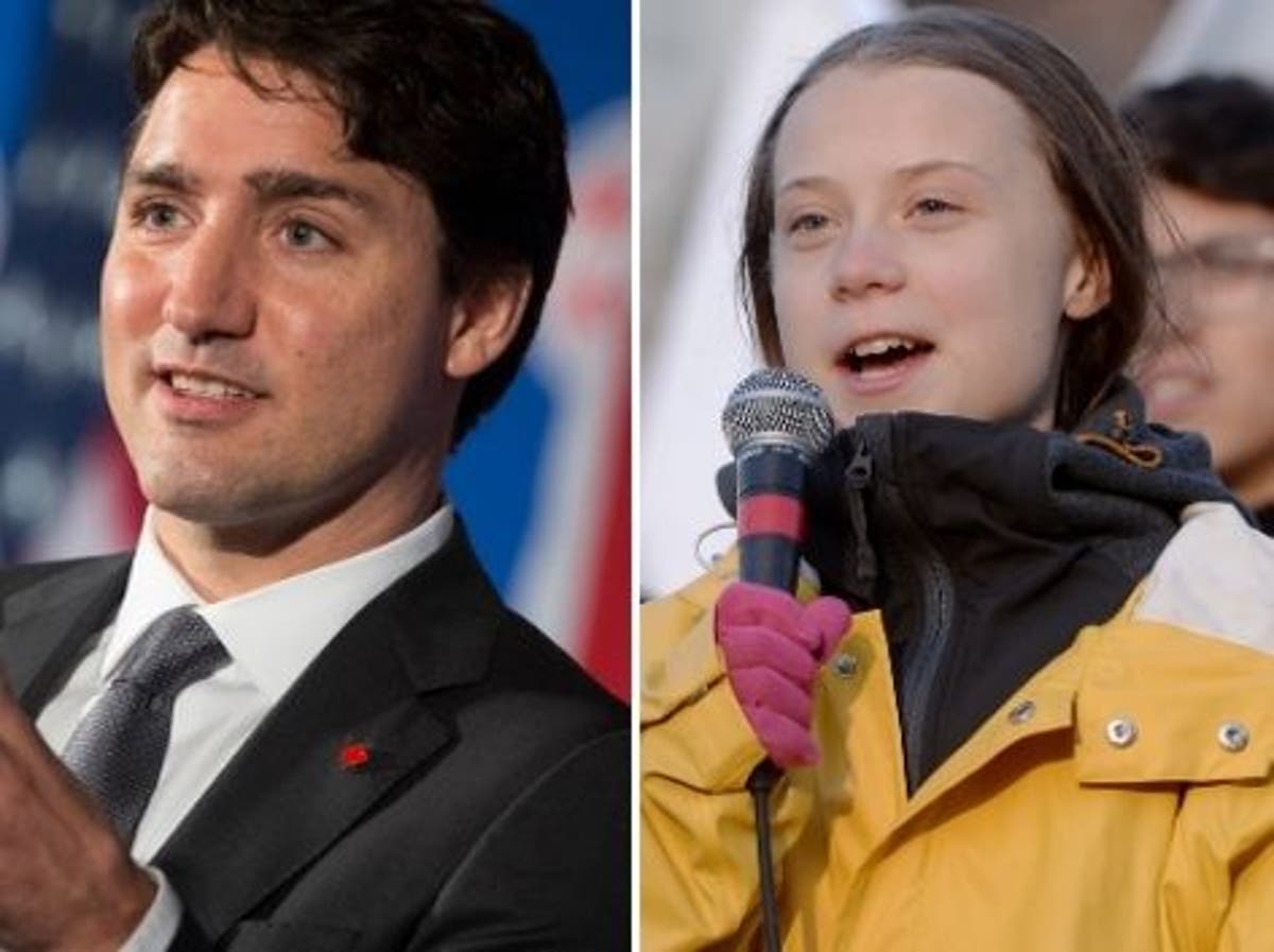 Trudeau pranked by caller pretending to be Greta Thunberg | The Independent