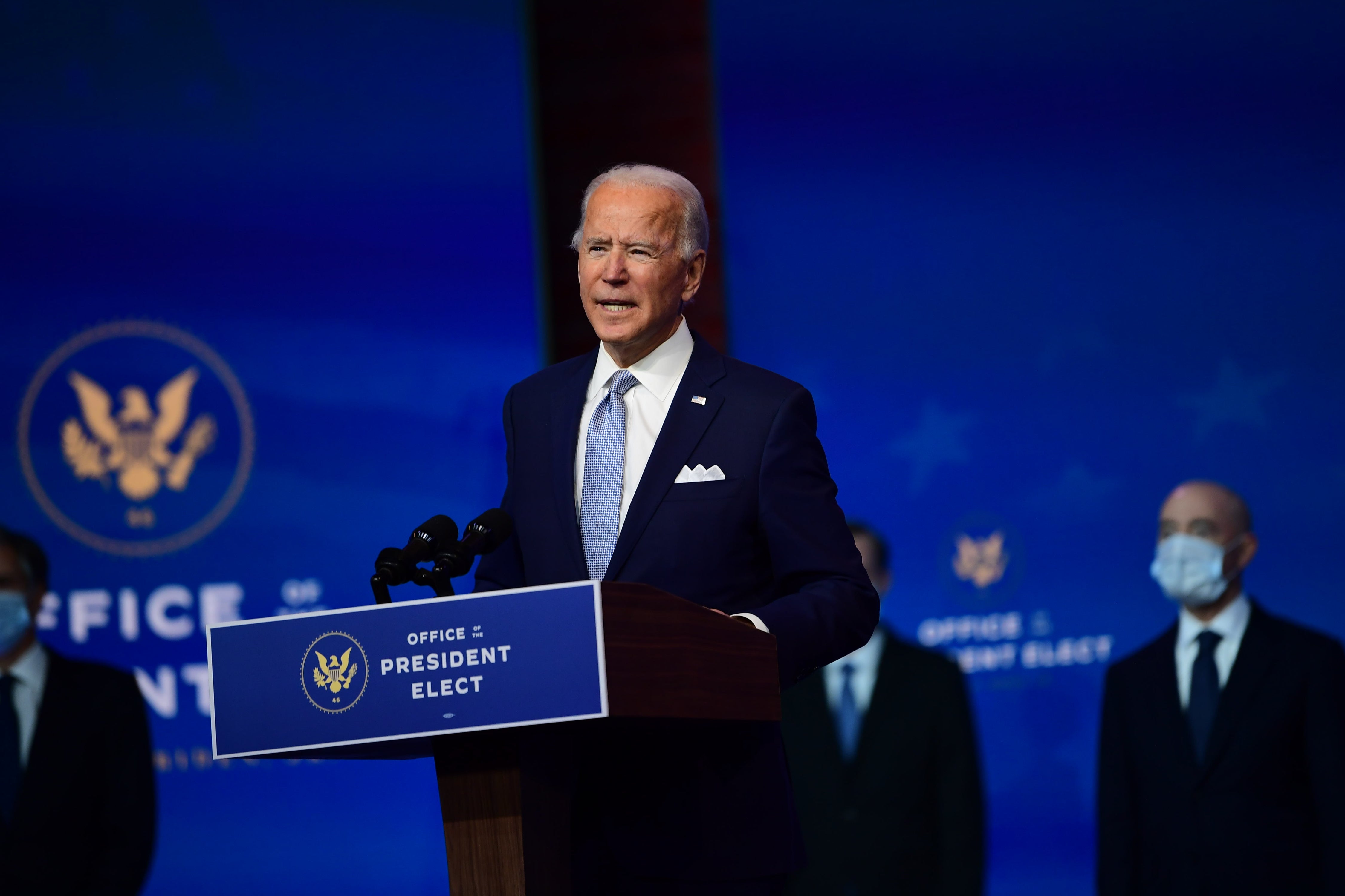 Mr Biden’s public address will be live-streamed from Wilmington