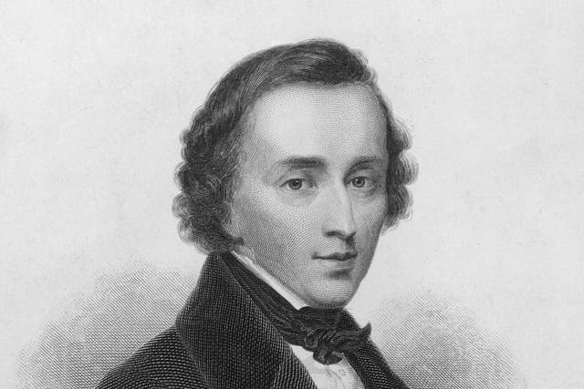 Polish composer Frederic Chopin
