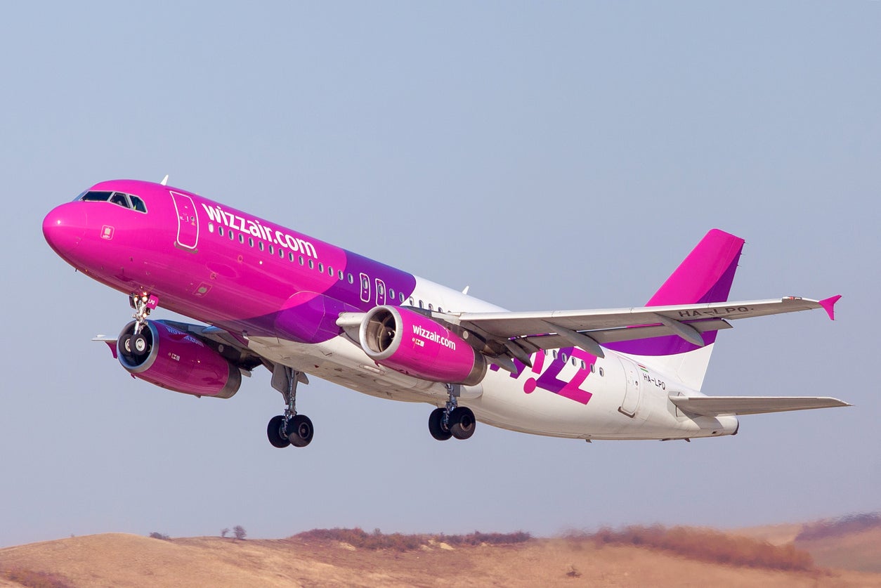 Wizz Air is one of the airlines flying from UK-Gibraltar