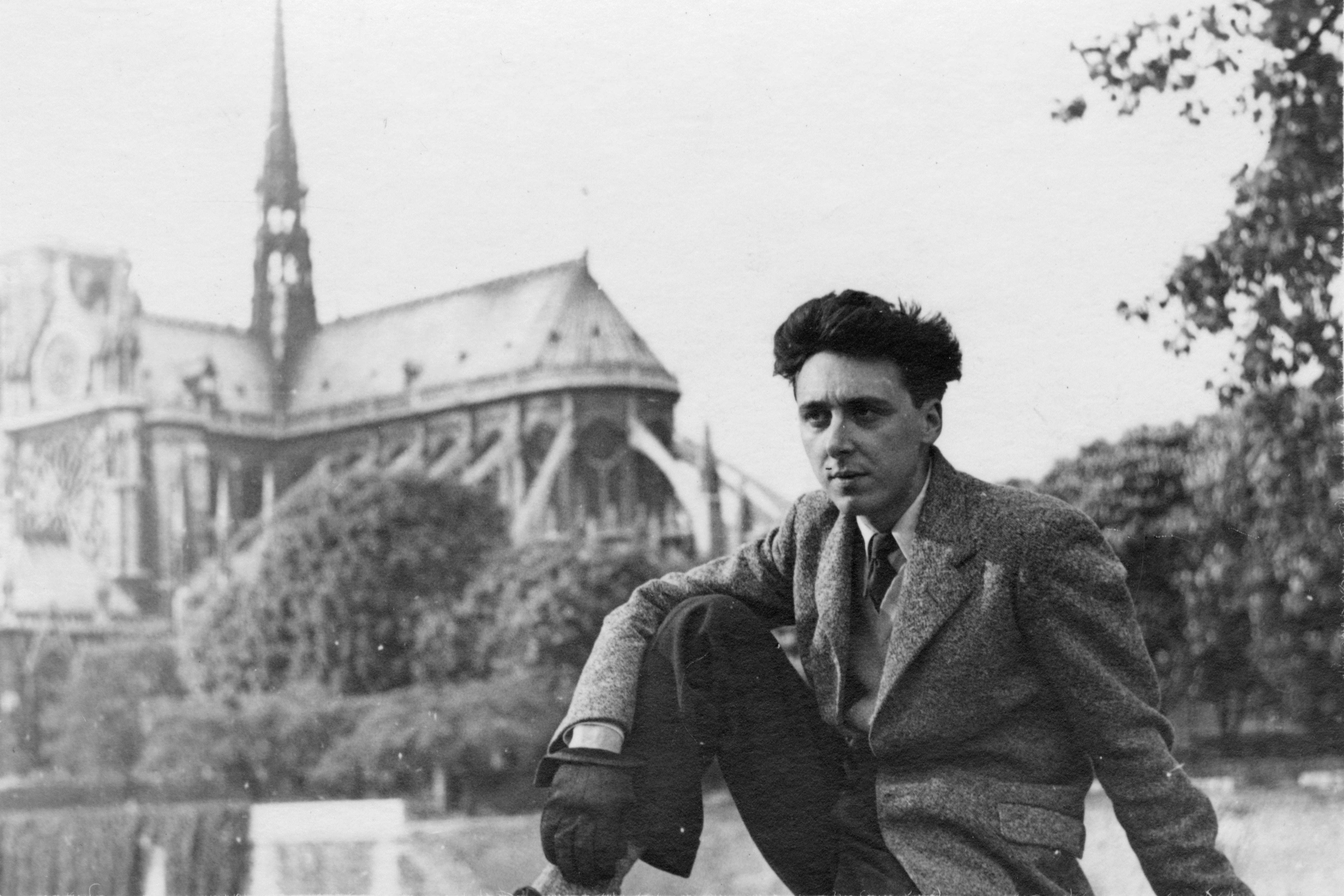 Cordier in the French capital in 1945