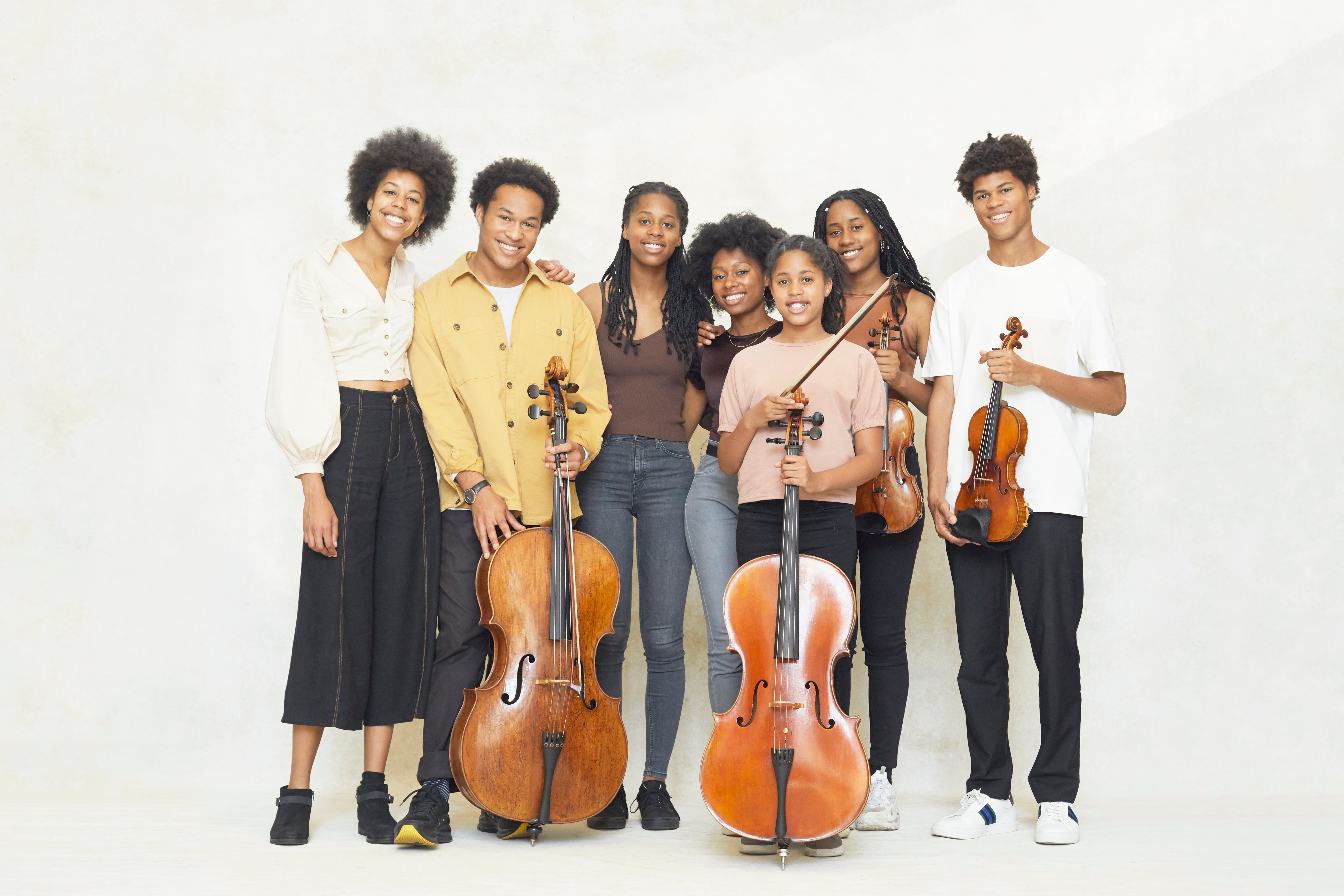 The Kanneh-Masons are a gifted sibling septet who have collaborated with Olivia Coleman on their new CD