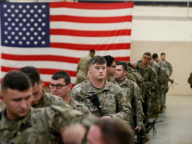 US military recruitment was said to have been affected by a Trump administration ban on transgender personnel