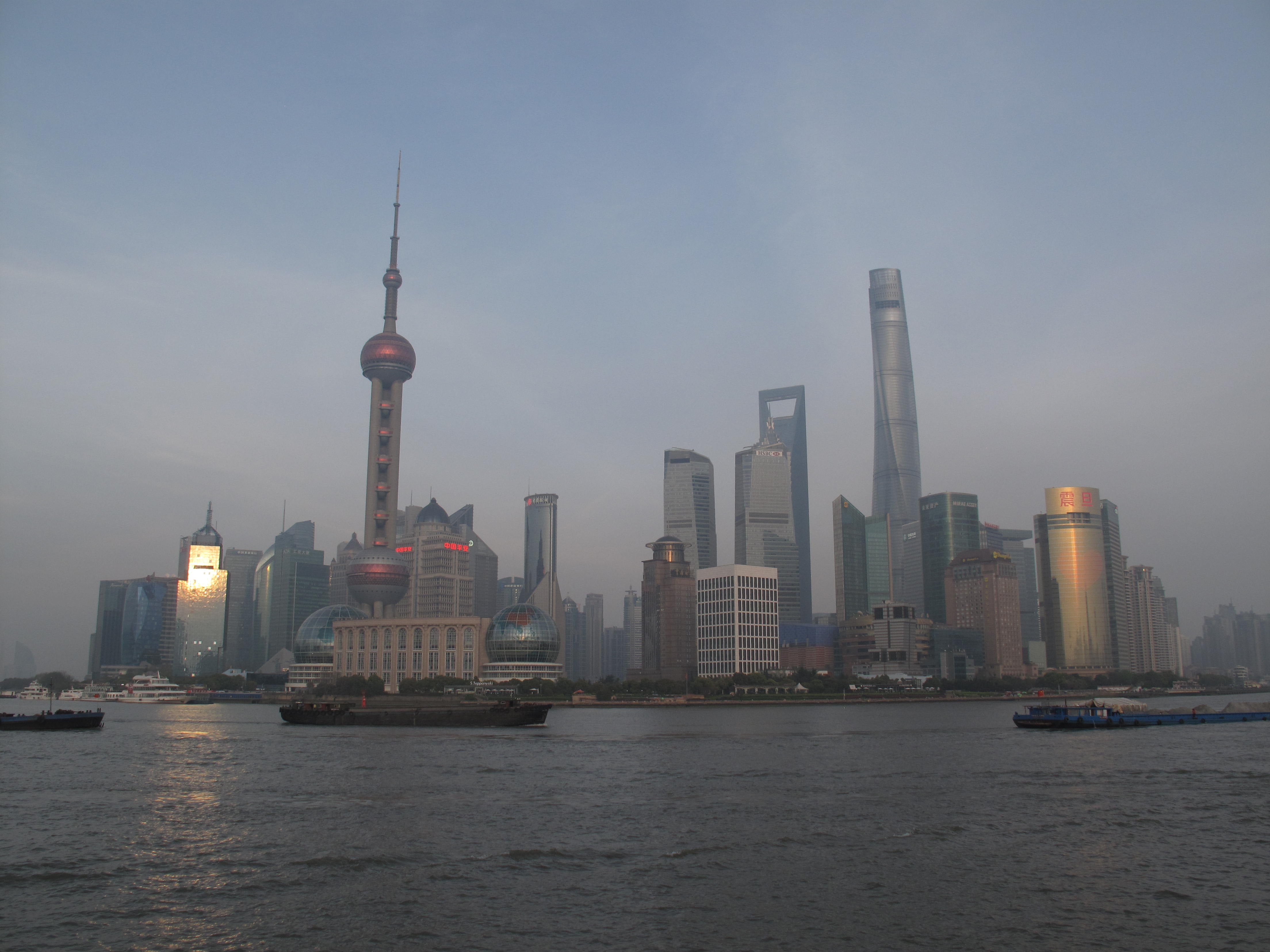 World beating: the Pudong area of Shanghai