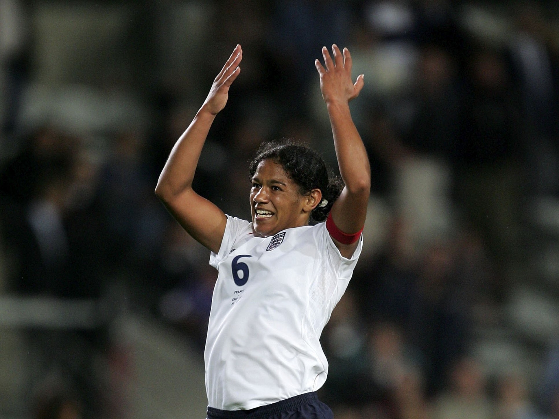Mary Phillip captains England at the 2006 World Cup