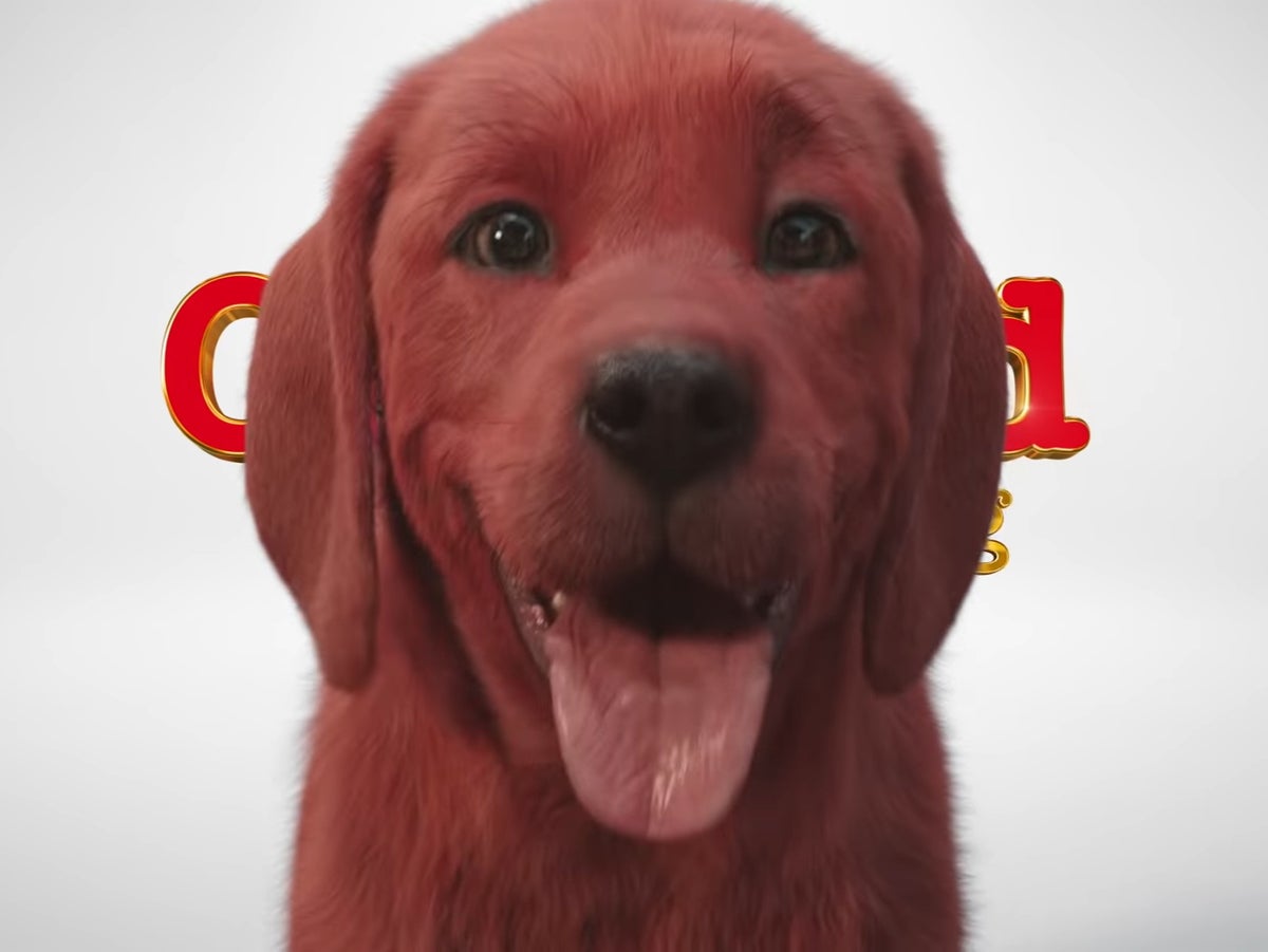 Clifford the Big Red Dog film teaser unnerves fans with a dog ...
