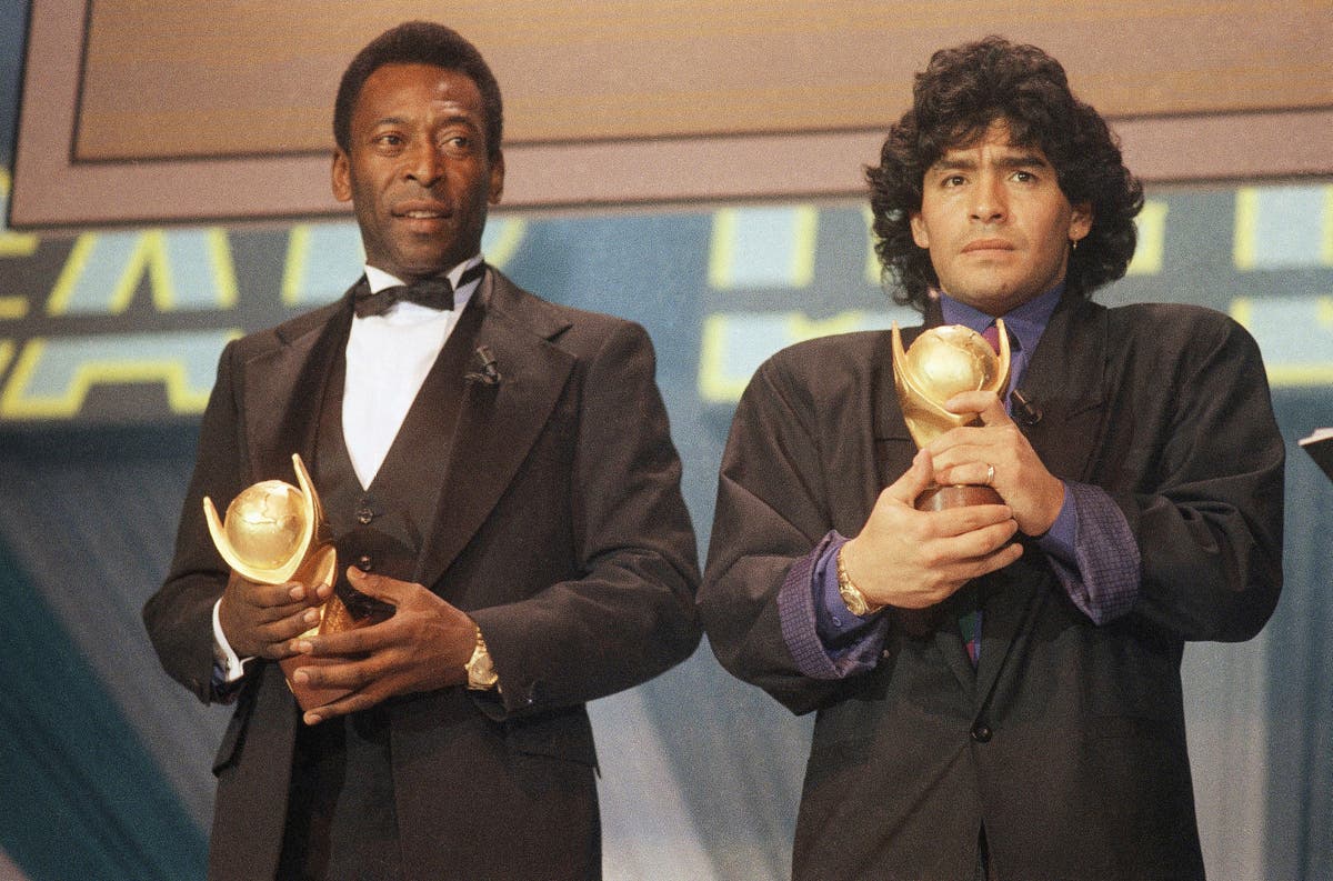 Feuding no more, Pelé mourns friend, legend Diego Maradona