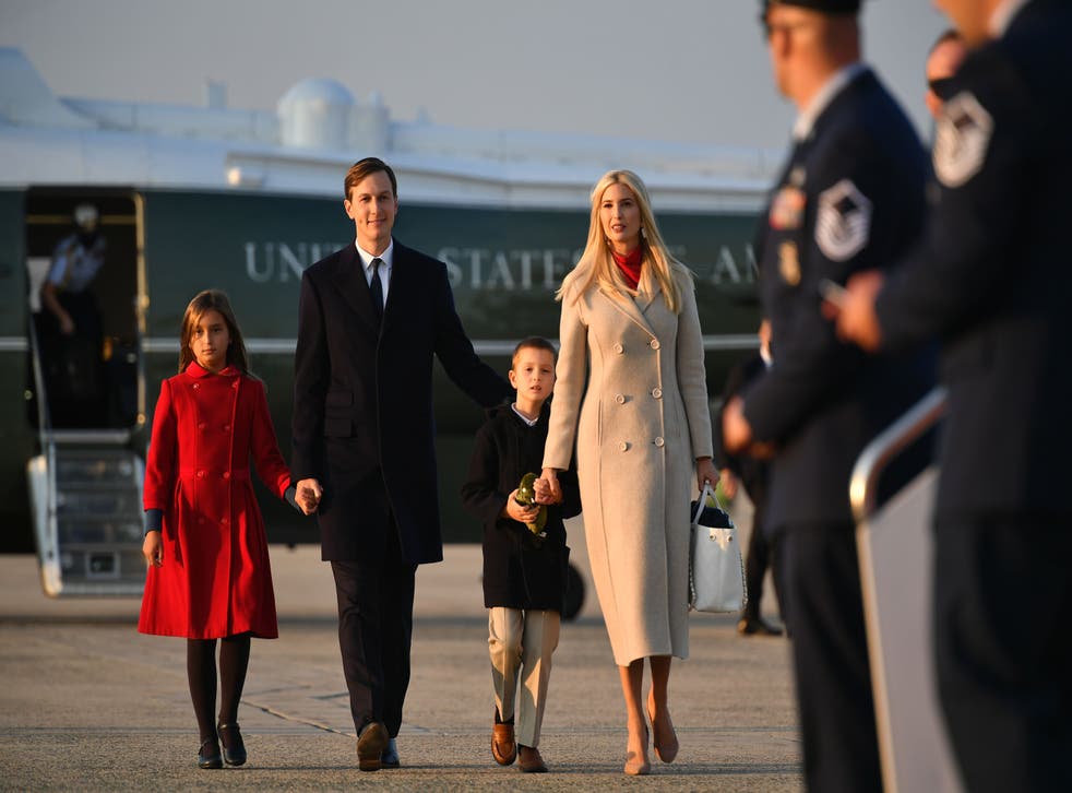 <p>Ivanka Trump and her husband Jared Kushner are reportedly on a list of considered pardons</p>