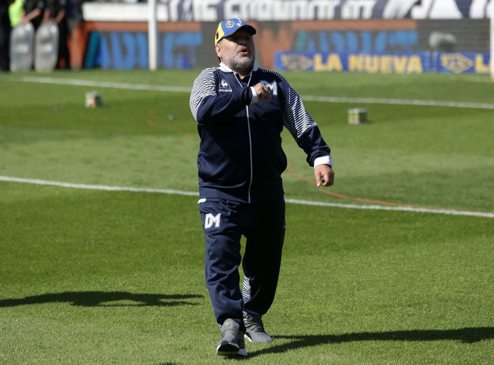 <p>Maradona fue hospitalizado el pasado 2 de noviembre por una desmejora física</p>