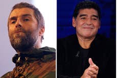 Liam Gallagher leads celebrity tributes to Diego Maradona