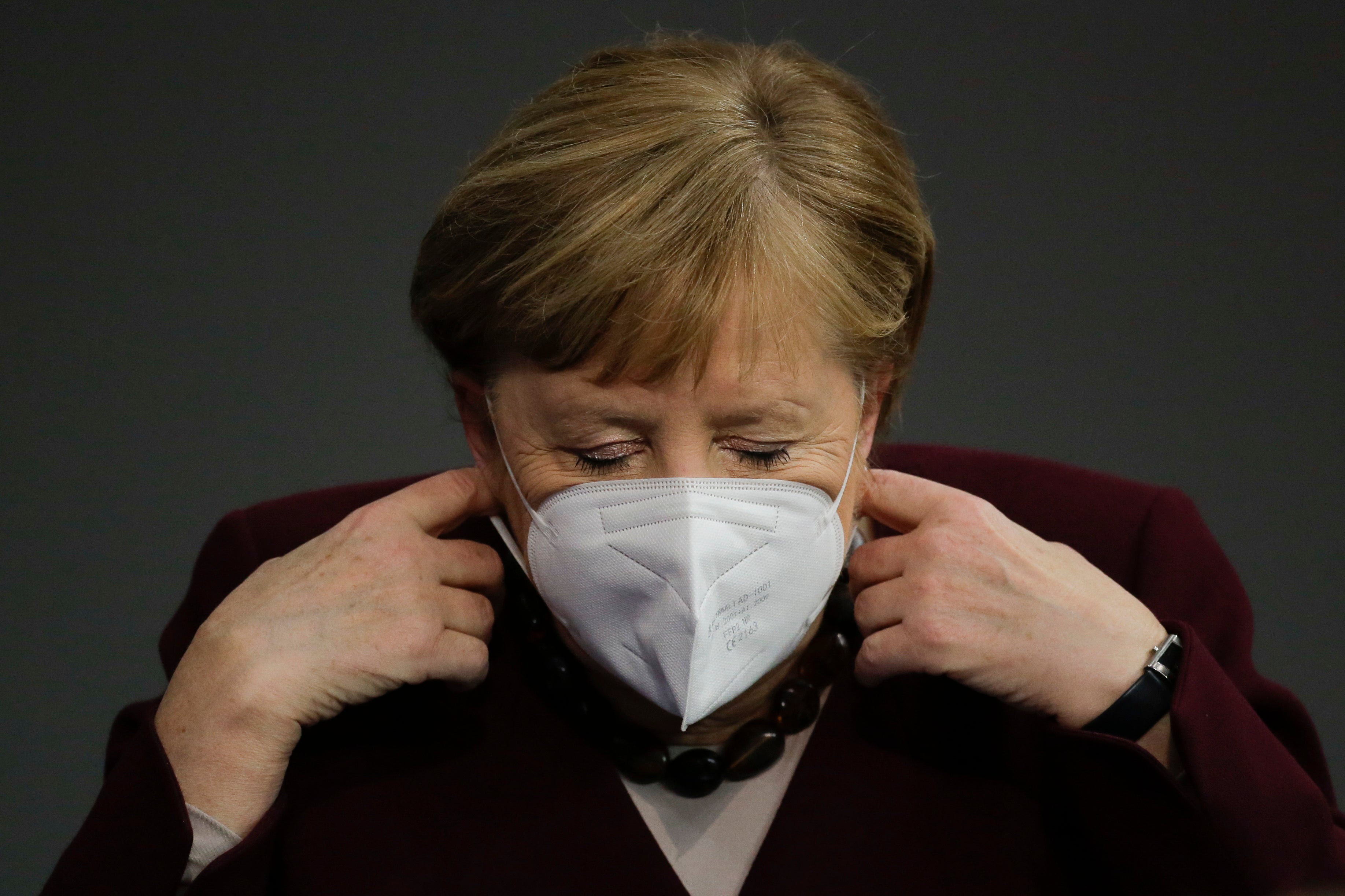 Virus Outbreak Germany Merkel