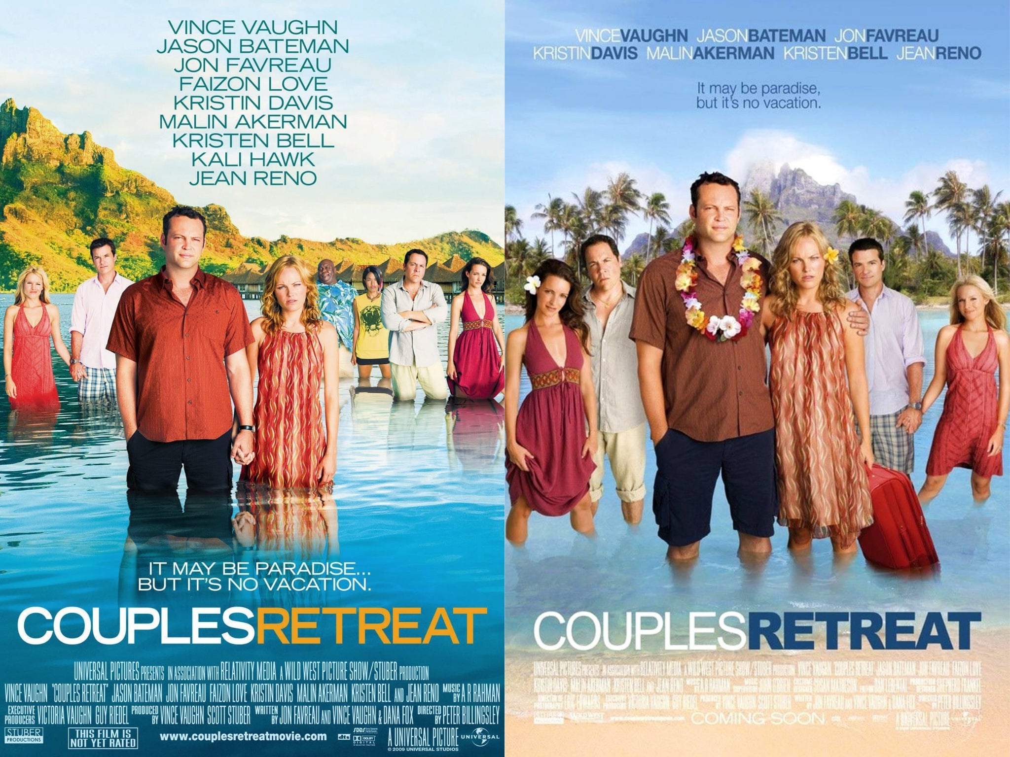 Faizon Love sues Universal Pictures for racially segregating him from Couples Retreat poster The Independent