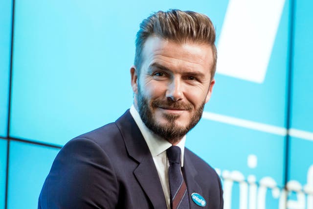 <p>David Beckham</p>