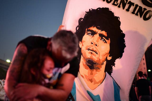 Argentines are in national mourning after Diego Maradona’s death