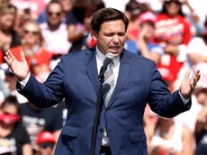 Florida governor Ron DeSantis threatens to pull vaccines after being accused of prioritising white residents