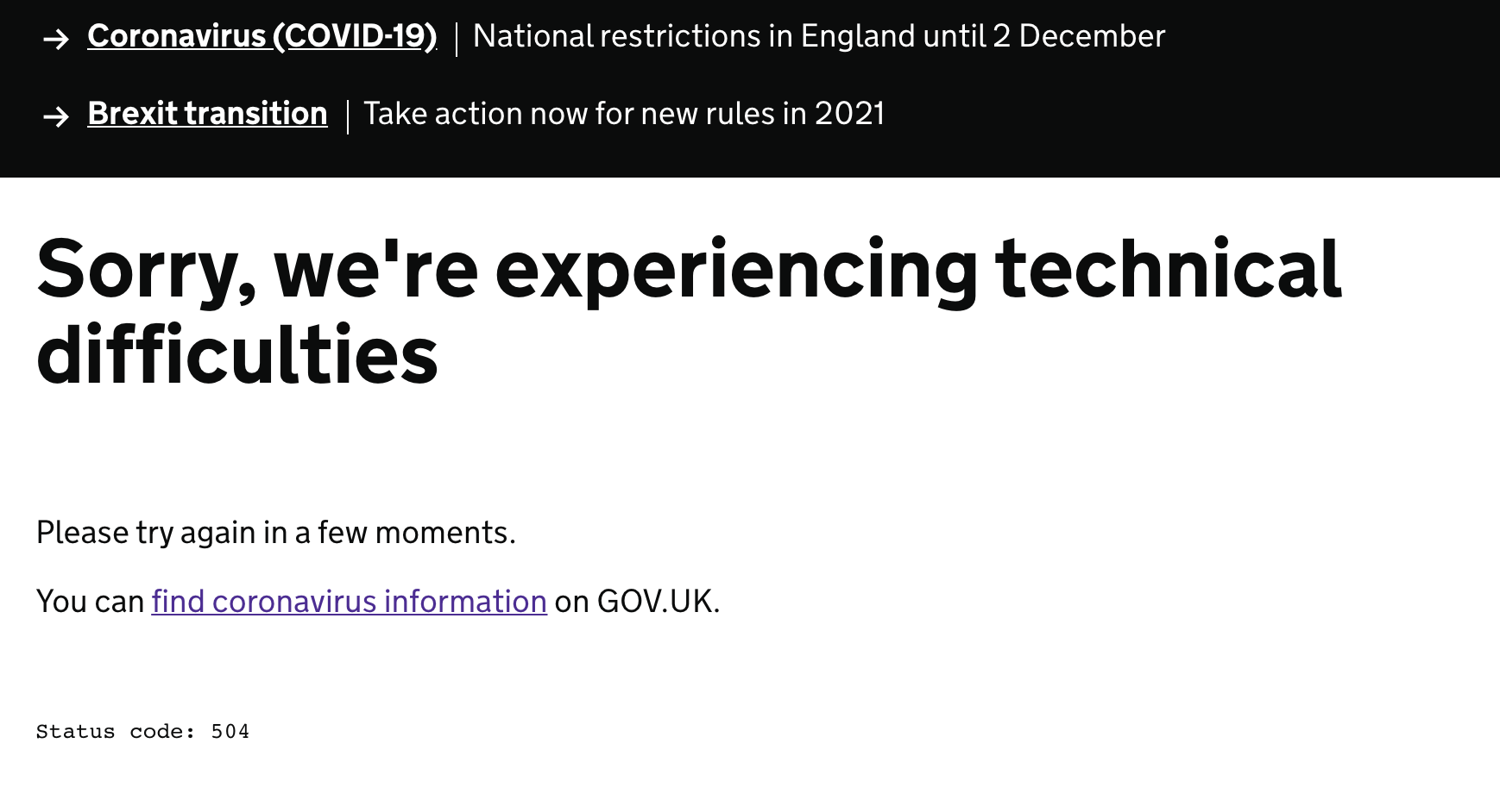 <p>Social media users were met with a technical error when they tried to check their postcode</p>