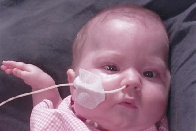 <p>Baby Elizabeth Dixon, who died in December 2001. Her parents have had a two-decade long fight for the truth</p>