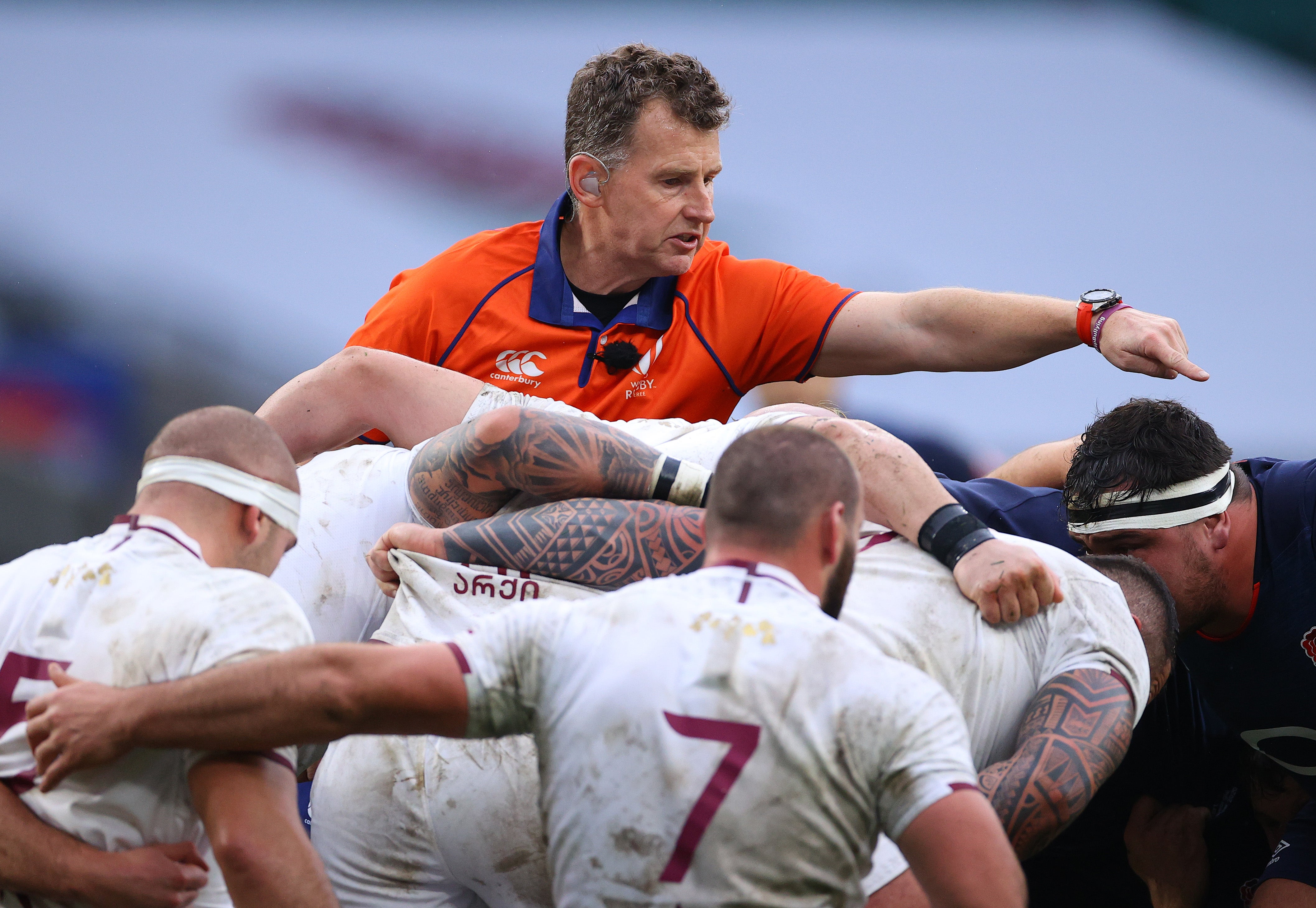Nigel Owens will referee his 100th Test match this weekend