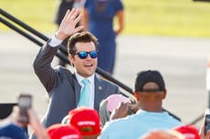 Trump shares tweet from ally Matt Gaetz suggesting he pardon himself