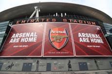 Arsenal confirm first match with fans for nine months