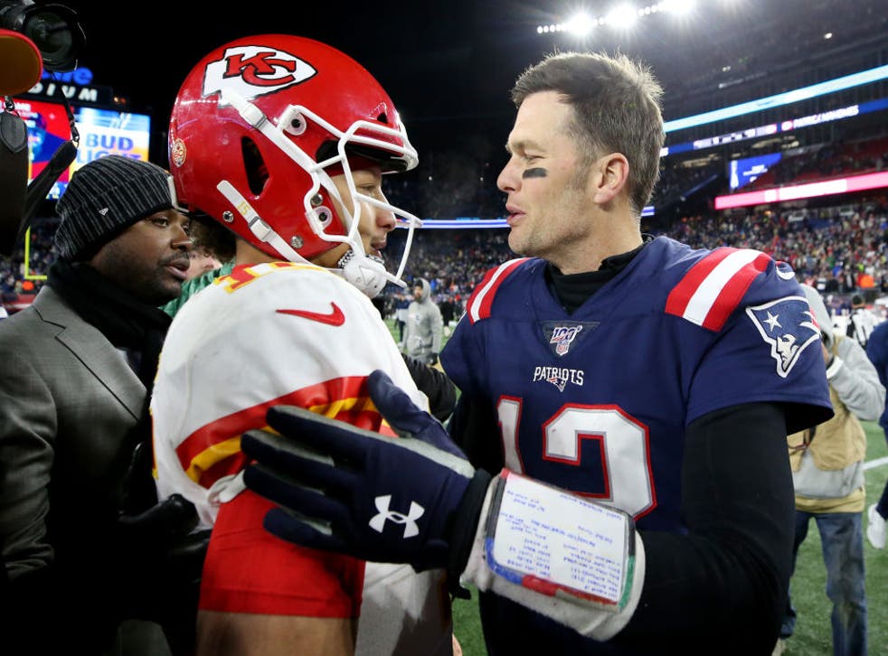 El encuentro del domingo será la cuarta ocasión que Brady y Mahomes se encuentren en el emparrillado.