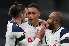 Vinicius brace has Spurs comfortably ahead against Ludogorets